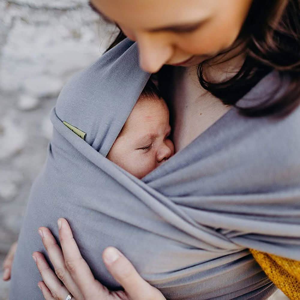 Porte-bébé Boba Wrap - Écharpe de Portage Originale Extensible