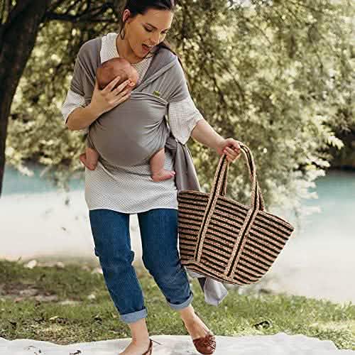 Porte-bébé Boba Wrap - Écharpe de Portage Originale Extensible