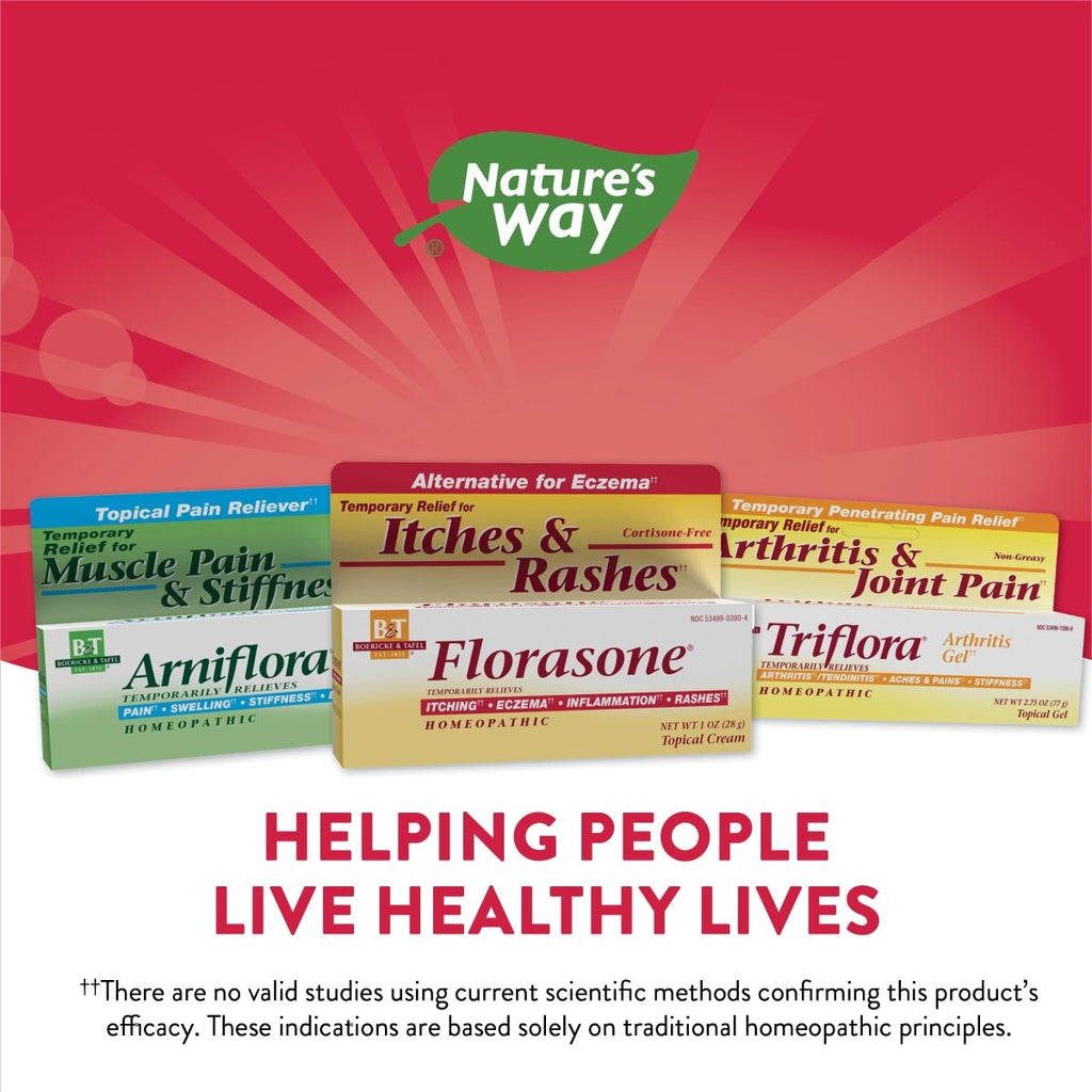 Boericke & Tafel Florasone Crème Cardiospermum - Soulagement apaisant pour les peaux qui démangent et irritées - 28 g (Nature's Way Brands)