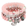 Bracelet Bohème Superposé à Perles