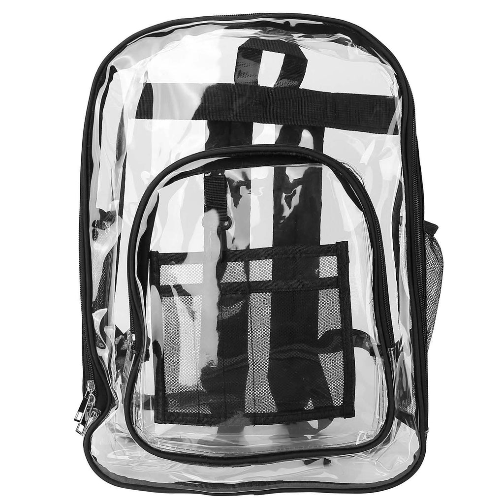 Sac à dos Transparent en PVC Étanche 20L avec Bretelles Renforcées