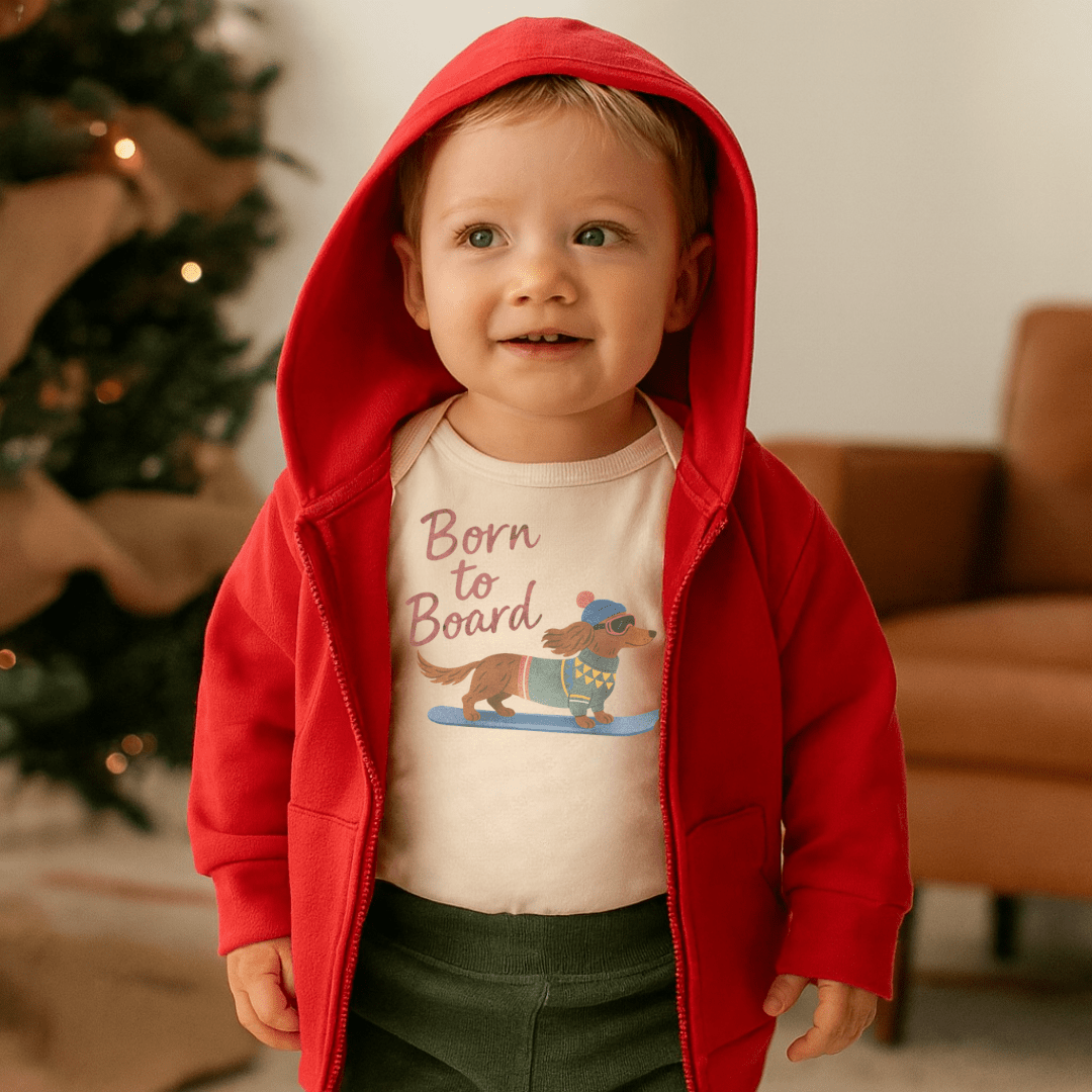 t-shirt graphique | born to board