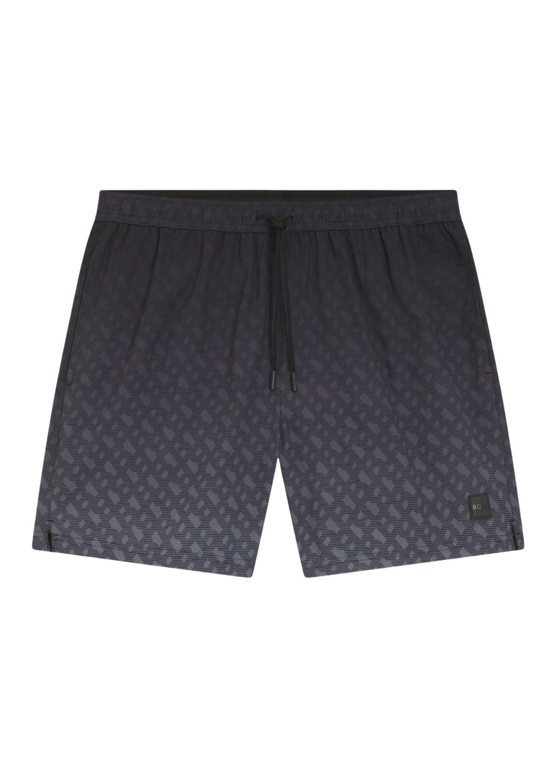 Short imprimé Monogramme Boss Vale - Noir