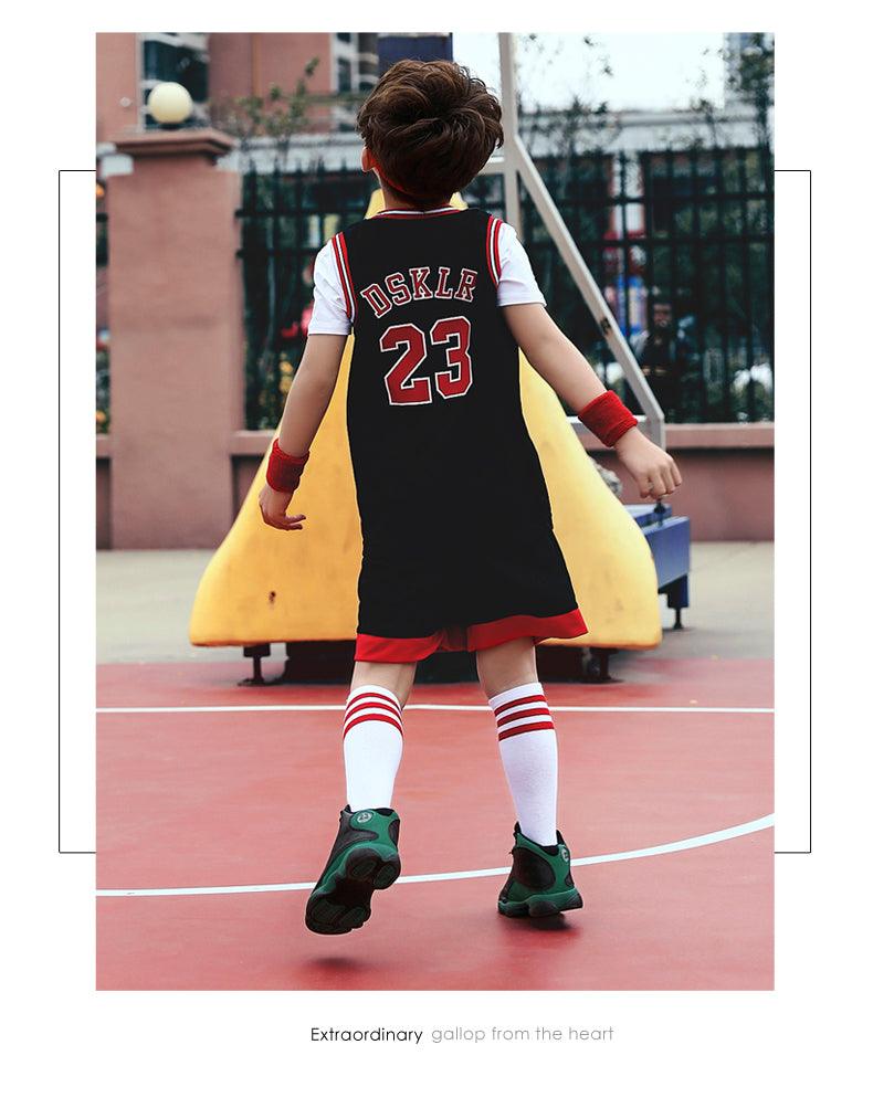 Chaussures de basket pour garçons et hommes, nouvelles baskets pour enfants, chaussures de sport antidérapantes pour l'extérieur, chaussures de sport de basket durables pour enfants, chaussures de course d'extérieur