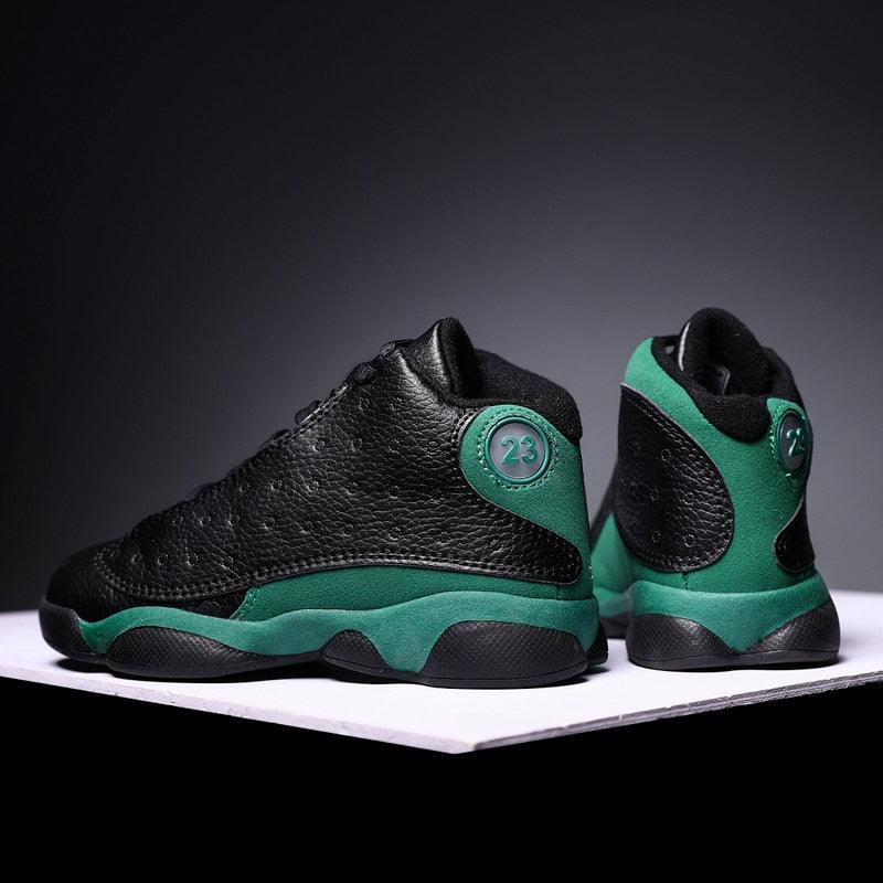 Chaussures de basket pour garçons et hommes, nouvelles baskets pour enfants, chaussures de sport antidérapantes pour l'extérieur, chaussures de sport de basket durables pour enfants, chaussures de course d'extérieur