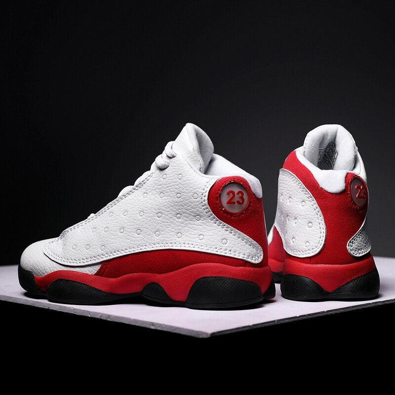 Chaussures de basket pour garçons et hommes, nouvelles baskets pour enfants, chaussures de sport antidérapantes pour l'extérieur, chaussures de sport de basket durables pour enfants, chaussures de course d'extérieur