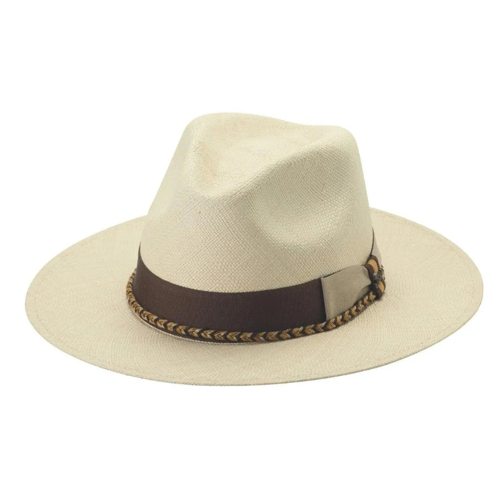 Bullhide Summerville - Chapeau Fedora en Paille Panama