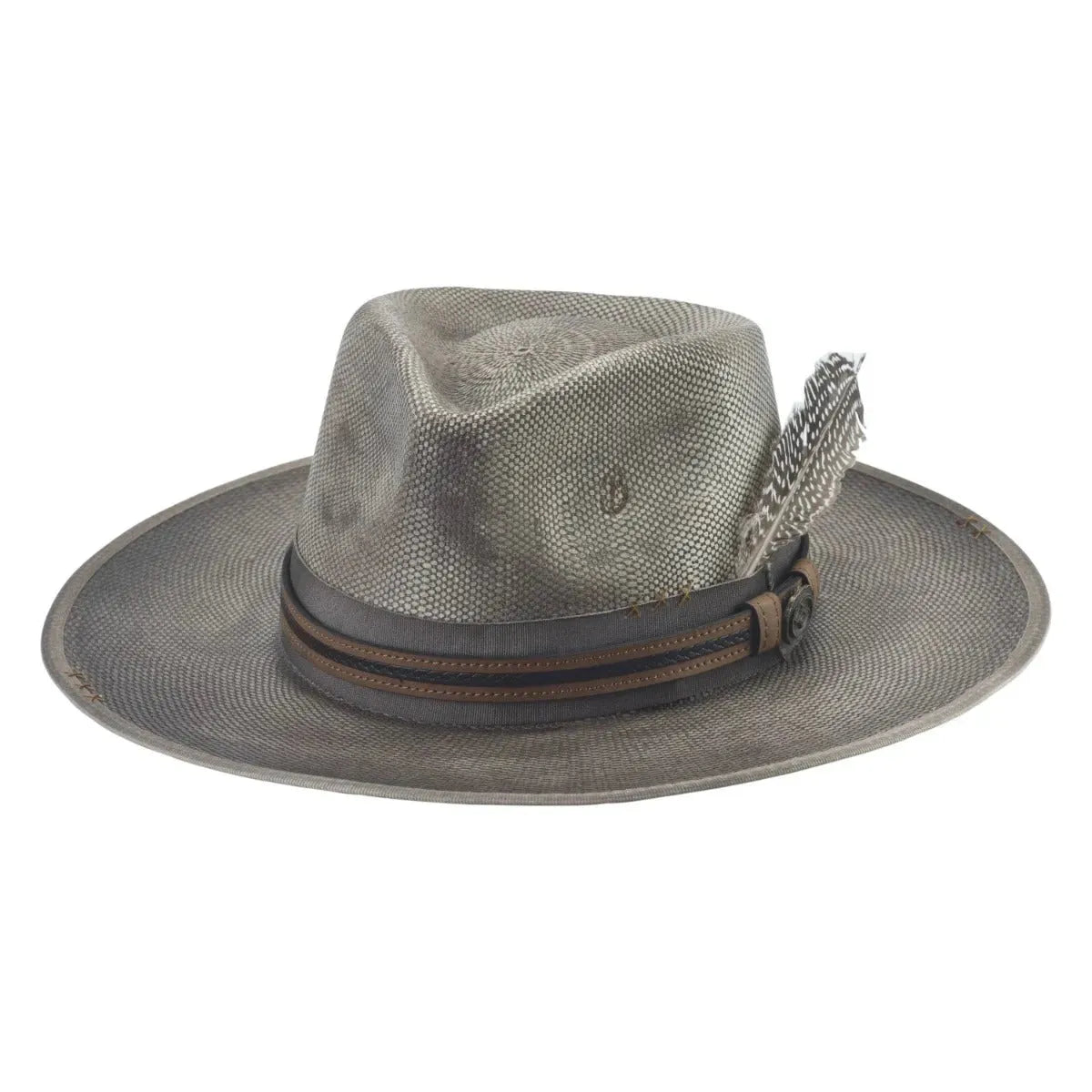 Chapeau de cowboy en paille Bangora - Bullhide Sonoma