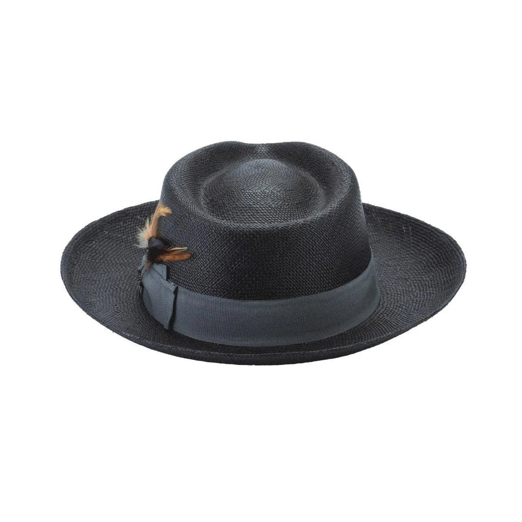 Bullhide Stamford - Chapeau Fedora en Paille Panama