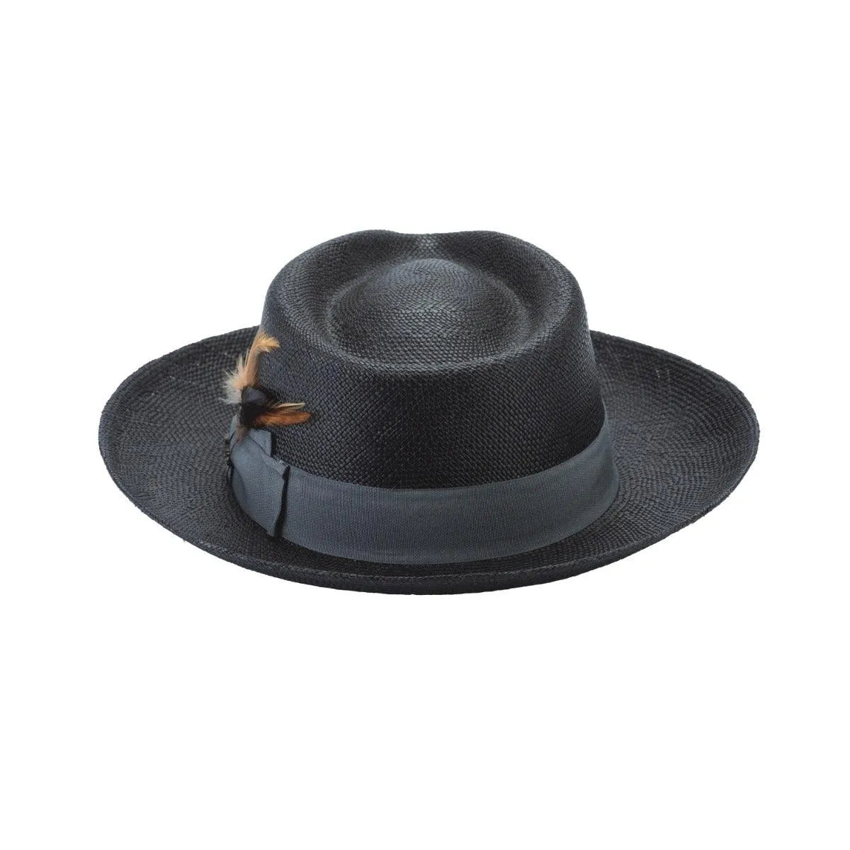 Bullhide Stamford - Chapeau Fedora en Paille Panama