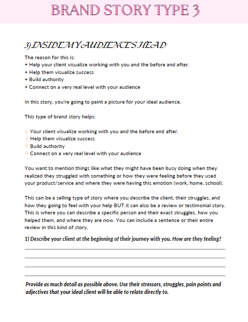 Branding Workbook for Entrepreneurs | 35+ Page Canva Template
