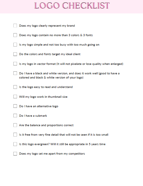 Branding Workbook for Entrepreneurs | 35+ Page Canva Template