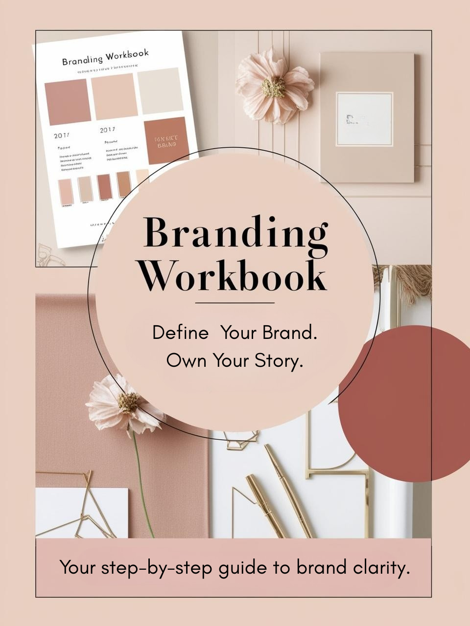 Branding Workbook for Entrepreneurs | 35+ Page Canva Template