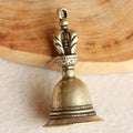 Cloche éolienne en laiton faite à la main, moulée sous pression, porte-clés magique, bouton de voiture, ornement suspendu, clochette tibétaine en bronze, cadeau créatif, pendentif de décoration d'intérieur, le meilleur cadeau d'anniversaire