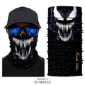 Masque Respirant Bandeau Cache-Cou Cyclisme Masque Facial Randonnée Foulards Bandeau Cagoule D'été Cache-Cou Tubulaire Buff Bandeau Écharpe Coiffe Vélo Demi-Masque Couvre-Visage Bandeau Venom Bonnet D'été Hommes Chapeau Coupe-Vent Foulards Cache-Cou