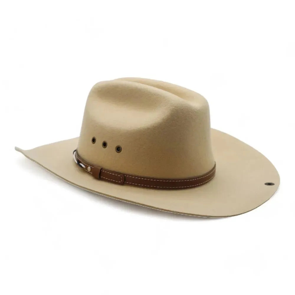 Peter Grimm Brentwood - Chapeau de cowboy en feutre de laine