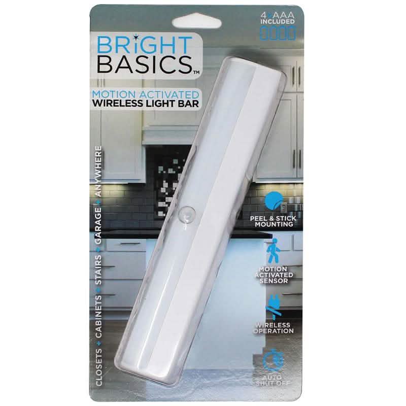 Barre lumineuse sans fil Ultra Lumineuse à Détection de Mouvement Bright Basics