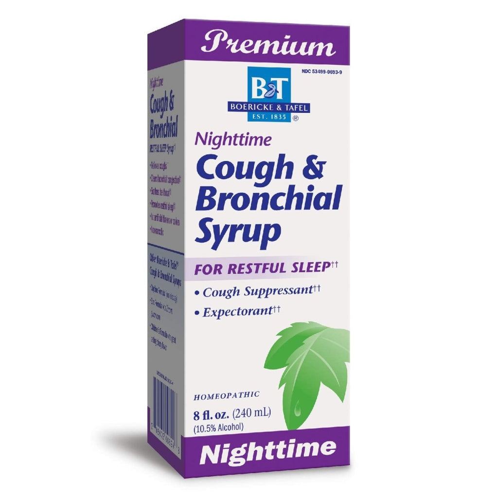 B&T Sirop Nocturne contre la Toux et les Bronches pour un Sommeil Réparateur Homéopathique, 237 ml (Nature's Way Brands)
