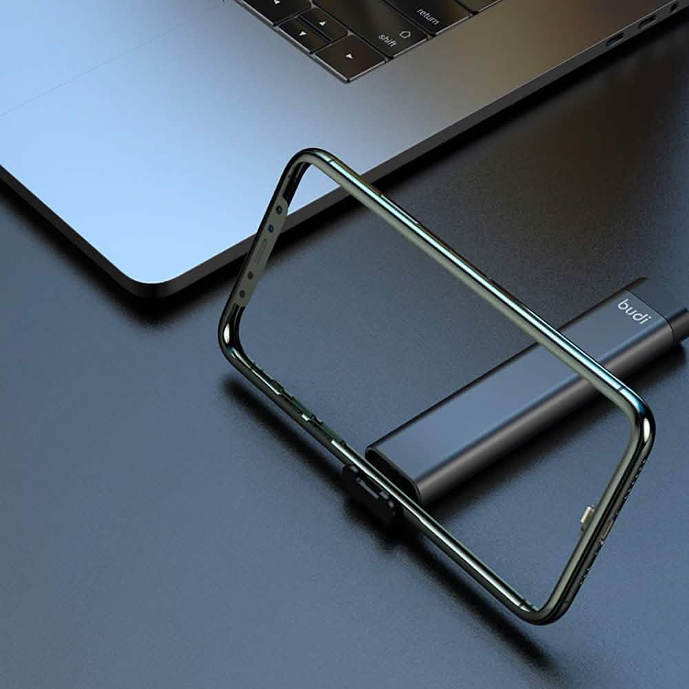 BUDI Boîte USB multifonctionnelle de stockage de câbles de données de carte adaptateur intelligent
