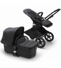 Poussette complète Bugaboo Fox2 - Noir/Noir délavé (reconditionnée)