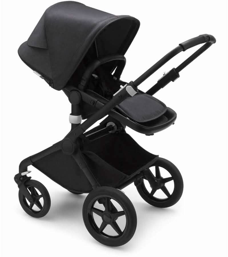 Poussette complète Bugaboo Fox2 - Noir/Noir délavé (reconditionnée)