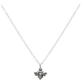 Mini collier abeille en argent sterling – Bijou abeille simple et quotidien