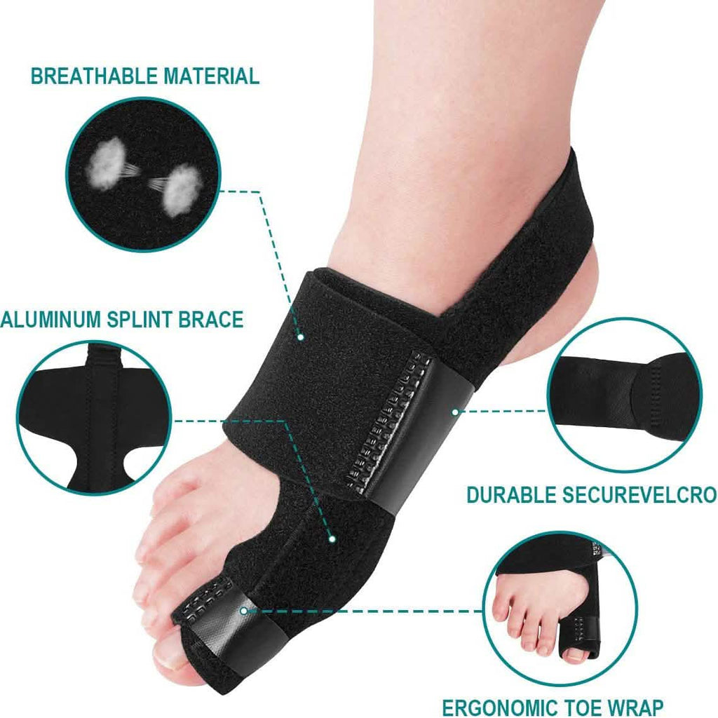 Correcteur d'oignon, redresseur d'hallux valgus, soulagement de la douleur