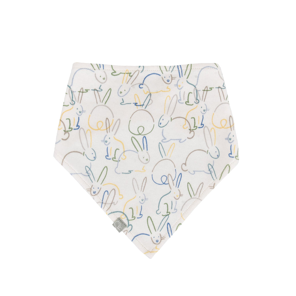 bavoir bandana | lapins