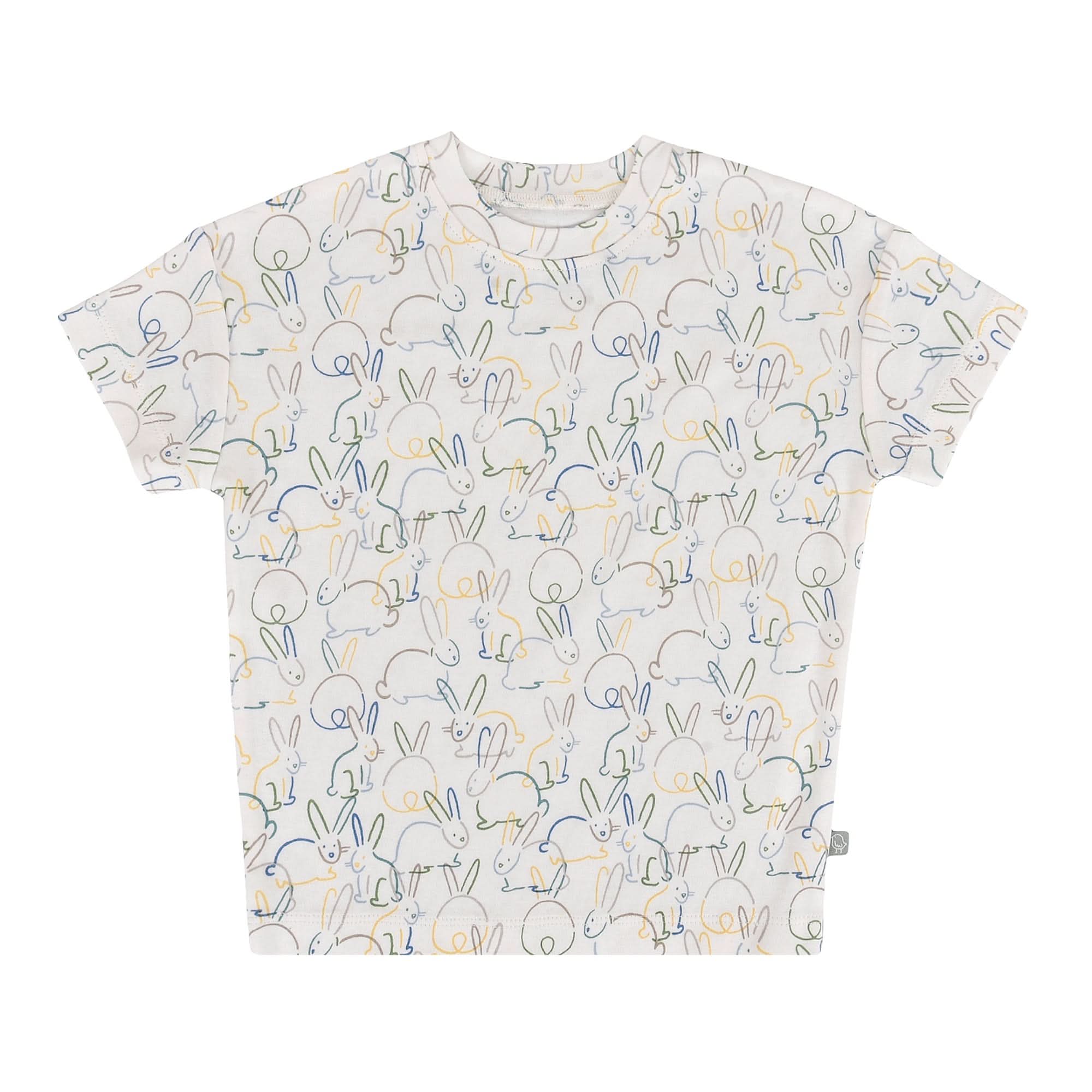 T-shirt boxy pour enfant en bas âge | lapins