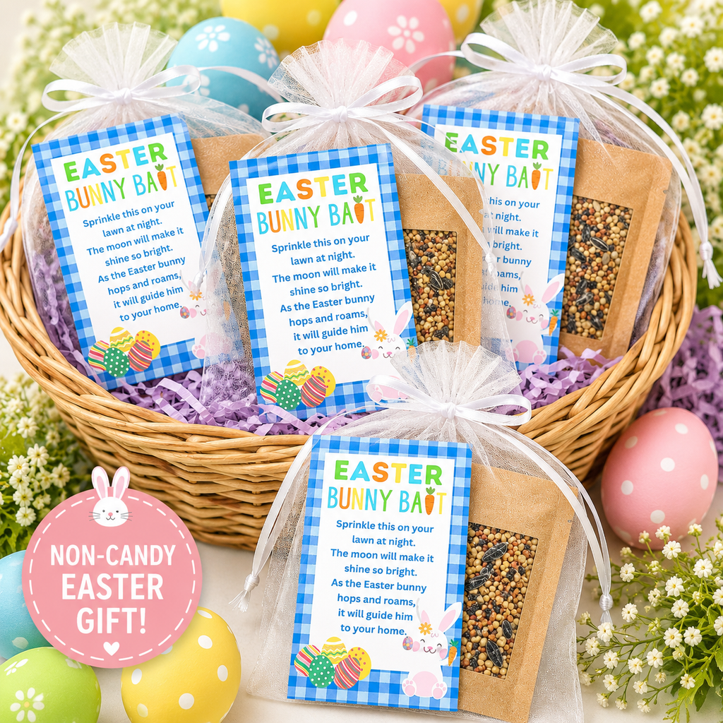 Sac cadeau d'appâts pour le lapin de Pâques