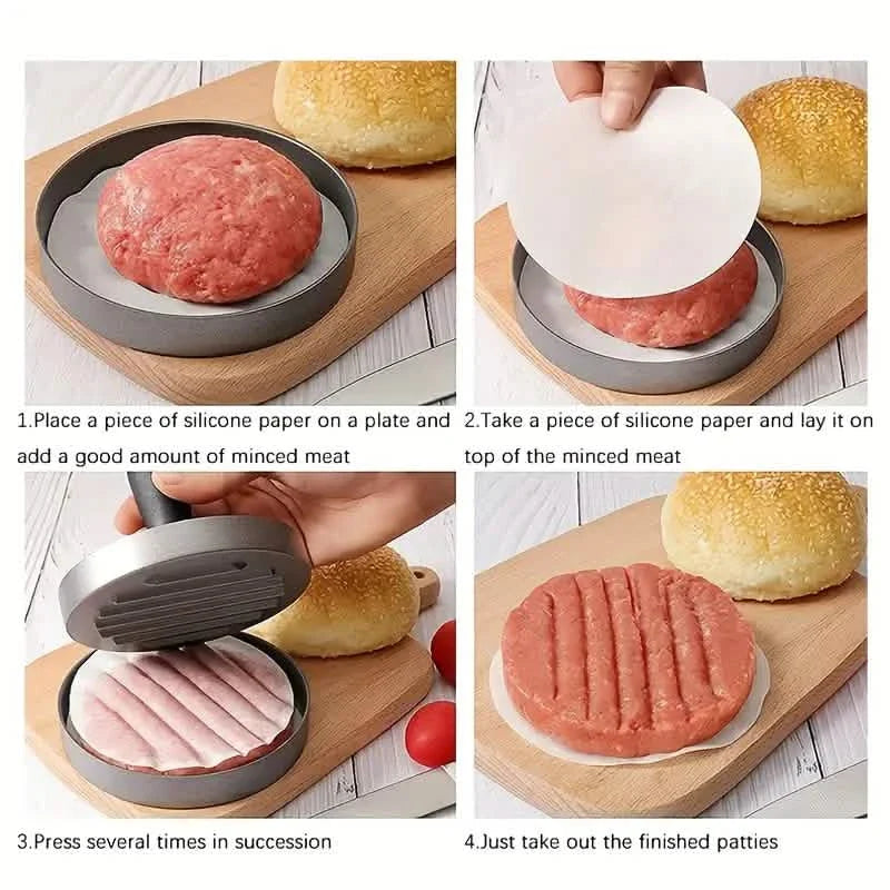 Presse à burger antiadhésive pour la fabrication de steaks hachés