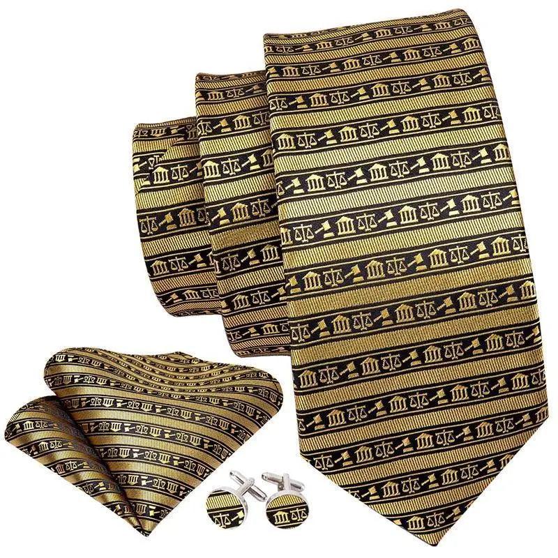 Cravate de luxe en soie pour homme, ensembles de cravates à la mode pour hommes, tenue de mariage, cravate élégante pour homme, cravates souples décontractées pour costumes d'affaires
