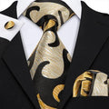 Cravate de luxe en soie pour homme, ensembles de cravates à la mode pour hommes, tenue de mariage, cravate élégante pour homme, cravates souples décontractées pour costumes d'affaires