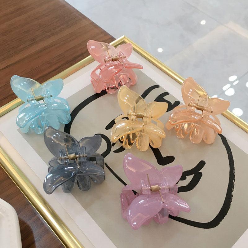 Pince à Cheveux Papillon Fée Géométrique Acrylique Acétate Épingles à Cheveux Filles Femmes Pinces à Cheveux Pince Transparente Accessoires Cheveux Barrette Mode Accessoires Coiffure Pour Fête