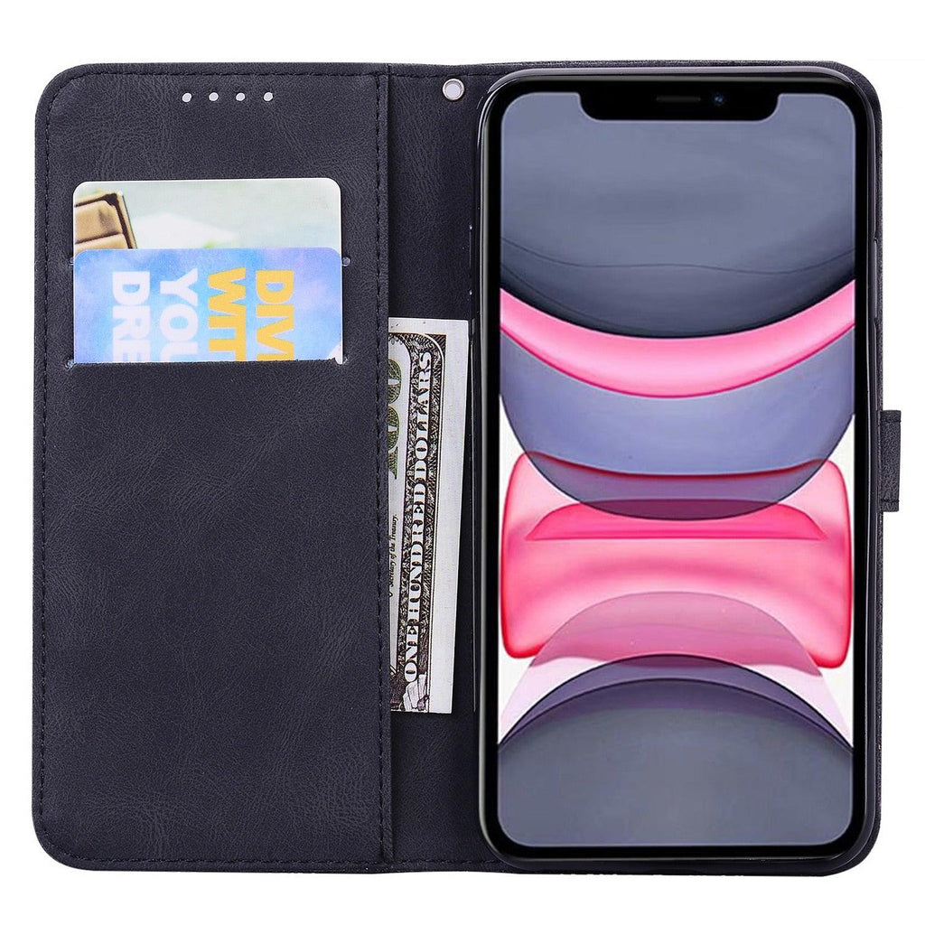 Étui portefeuille en cuir papillon pour Xiaomi Mi11 Redmi Note 9T 9 9A 9S 8 Pro 8A POCO X3 NFC M3 F3 10 Pro Lite, étui portefeuille en cuir rétro à rabat magnétique pour téléphone portable