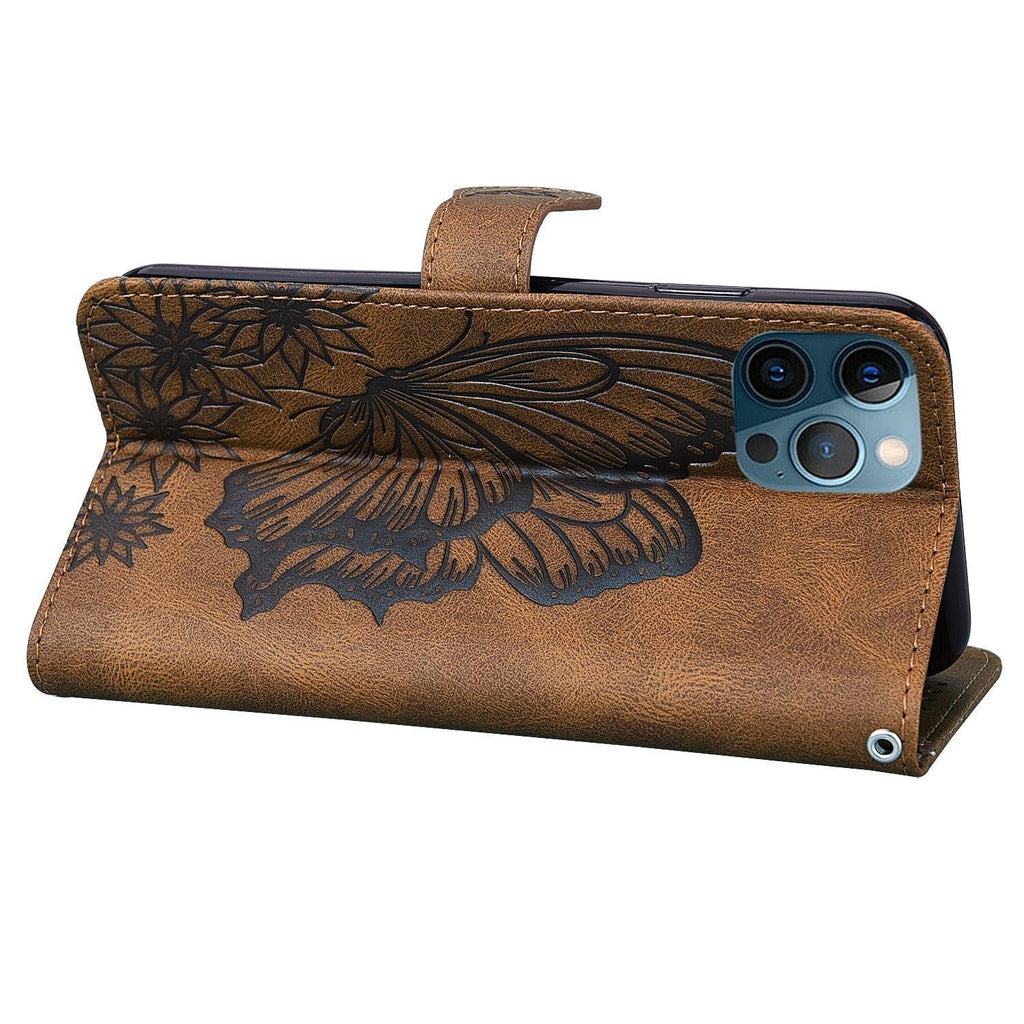 Étui portefeuille en cuir papillon pour Xiaomi Mi11 Redmi Note 9T 9 9A 9S 8 Pro 8A POCO X3 NFC M3 F3 10 Pro Lite, étui portefeuille en cuir rétro à rabat magnétique pour téléphone portable