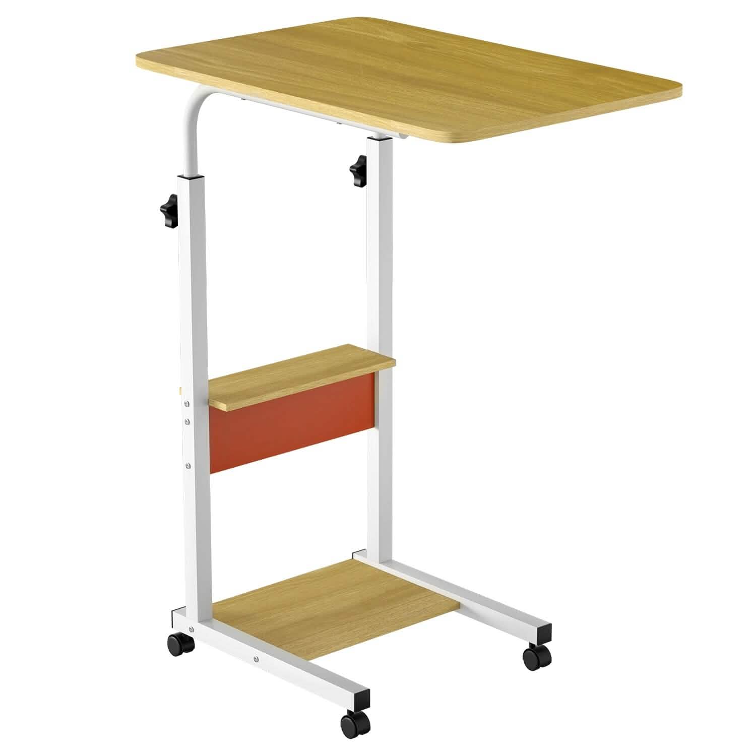 Table d'appoint C pour ordinateur portable, petite, fine, pour snacks