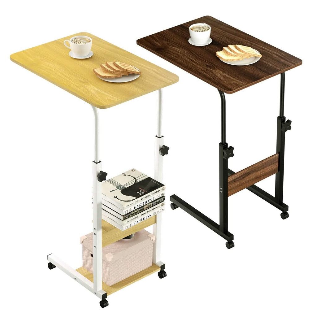 Table d'appoint C pour ordinateur portable, petite, fine, pour snacks