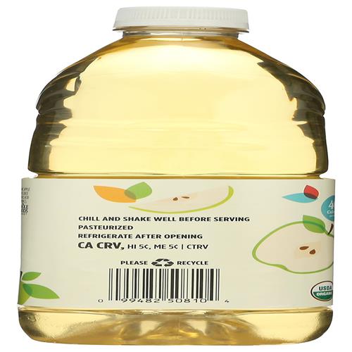 Jus de pomme biologique à teneur réduite en sucre Whole Foods Market, 64 fl oz