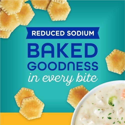 Biscuits salés aux huîtres Kroger à teneur réduite en sodium, 340 g