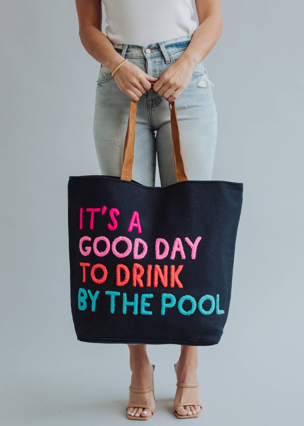 Sac cabas Navy Poolside Bliss
