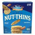Blue Diamond Amandes, Craquelins Sans Gluten, Saveur Amande Originale Parfait Pour Les Collations Et Les Options Saines, 120 g