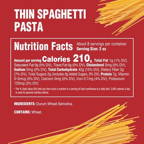 Pâtes Spaghetti Maison Raos, 450 g, Fabrication Traditionnelle, Qualité Supérieure, À Base de Semoule de Blé Dur, Découpe Traditionnelle à la Filière en Bronze, Importées d'Italie
