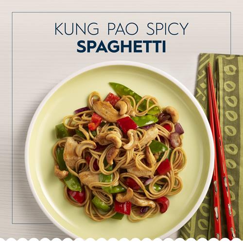 Pâtes spaghetti fines Barilla, boîte de 450 g - Pâtes sans OGM à base de semoule de blé dur - Pâtes certifiées casher