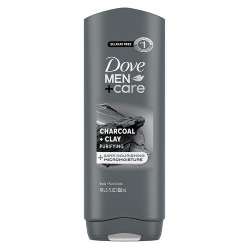 Dove Men+Care Nettoyant Corps Skin Defense – Pack de 4 – Pour une Peau Douce et Hydratée – Élimine Efficacement les Bactéries Tout en Nourrissant Votre Peau, 532 ml