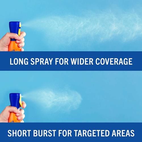Banana Boat Sport 360 Couverture Spray Solaire FPS 50, Sans Aérosol, Couverture à 360°, Flacon Brume Rechargeable de 163 ml, Spray Solaire FPS 50