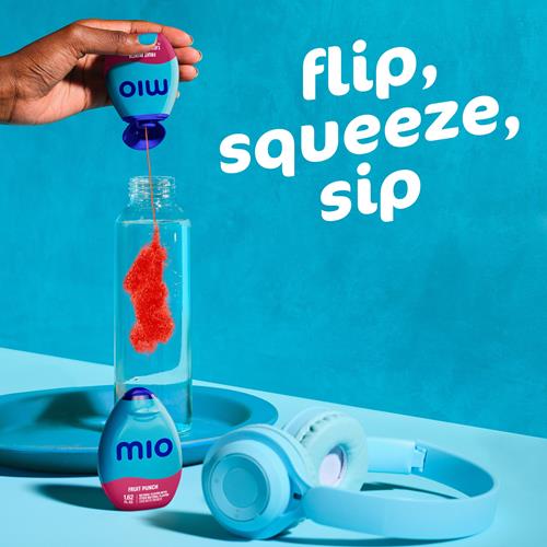 Boisson concentrée MiO Punch aux fruits avec autres arômes naturels, bouteille de 48 ml