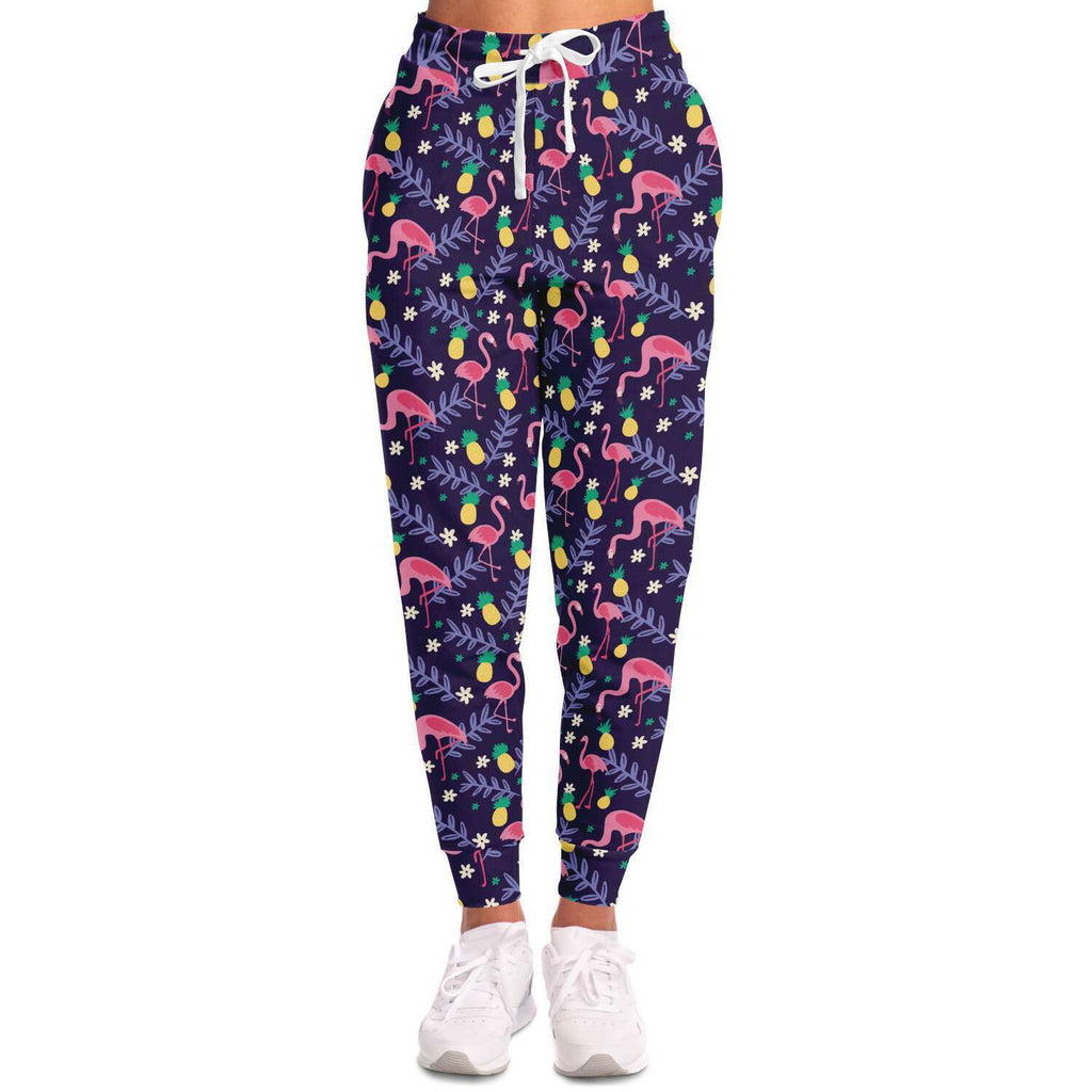 Pantalon de jogging Flamant ananas