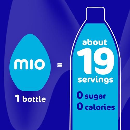 Mio Berry Grenade (Arômes Naturels) Concentré liquide pour boisson, 48 ml
