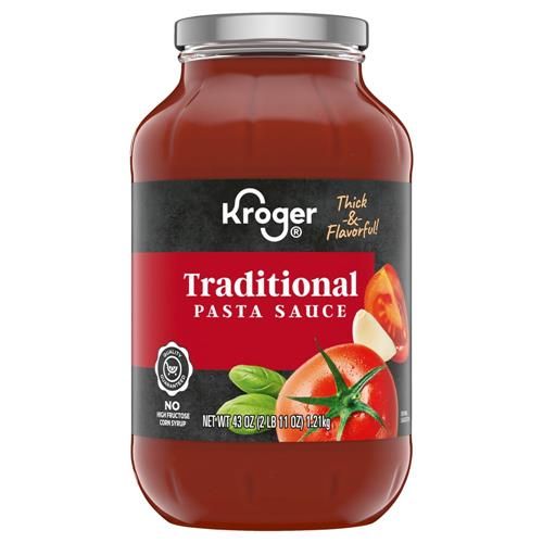 Sauce tomate classique traditionnelle Kroger pour pâtes 43 oz